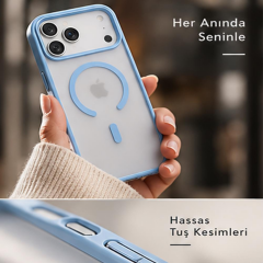 BİKAPAK MAGMIST IPHONE 18 PRO MAX/17 PRO MAX KİRAZ KAPAK