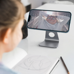 E2M AIRPODS 1-2 KILIF DEV MONSTER MAVİ