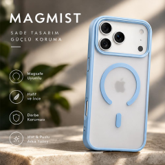 BİKAPAK MAGMIST IPHONE 18 PRO MAX/17 PRO MAX SİYAH KAPAK