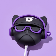 E2M AIRPODS 1-2 KILIF STAR BULLDOG MOR