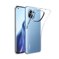 BİKAPAK ECO SİLİKON XIAOMI MI 11 LITE ŞEFFAF KAPAK