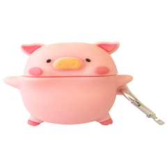 E2M AIRPODS PRO KILIF SARI BURUNLU DOMUZCUK PEMBE