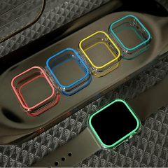 BİNANO APPLE WATCH 45MM FOSFORLU KASA KORUYUCU TURUNCU
