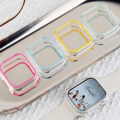 BİNANO APPLE WATCH 45MM FOSFORLU KASA KORUYUCU TURUNCU