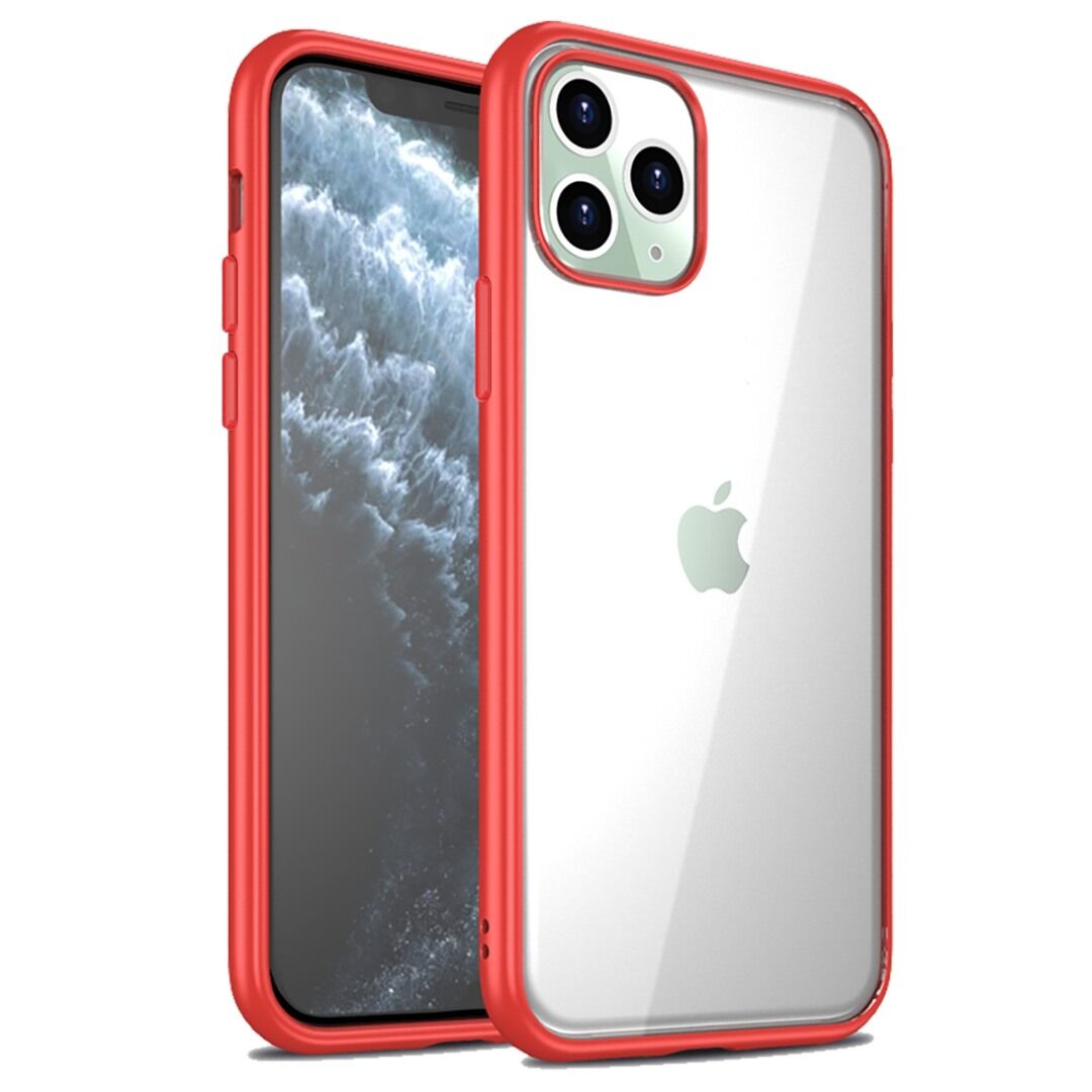 BİKAPAK ELIT SHINE IPHONE 11 PRO FULL KIRMIZI KAPA