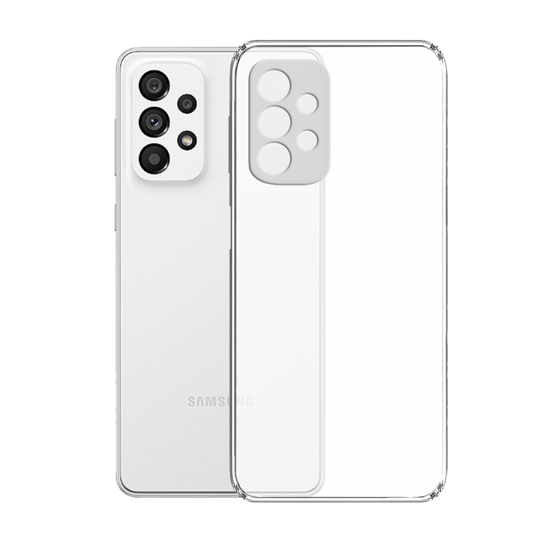 BİKAPAK ECO SİLİKON SAMSUNG A73 ŞEFFAF KAPAK