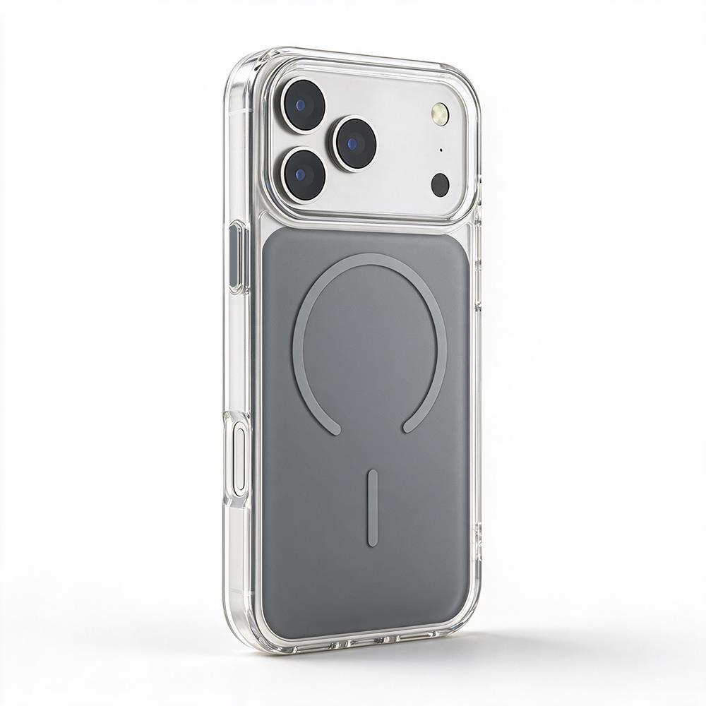 BİKAPAK MAGAIR IPHONE 18 PRO/17 PRO GRİ KAPAK