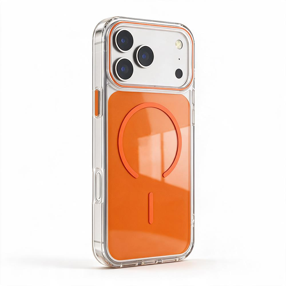 BİKAPAK MAGAIR IPHONE 18 PRO/17 PRO TURUNCU KAPAK