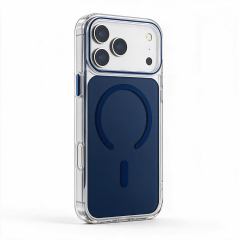 BİKAPAK MAGAIR IPHONE 18 PRO/17 PRO KOYU MAVİ KAPAK