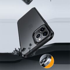 BİKAPAK ELIT FROZEN IPHONE 11 PRO MAX SİYAH KAPAK