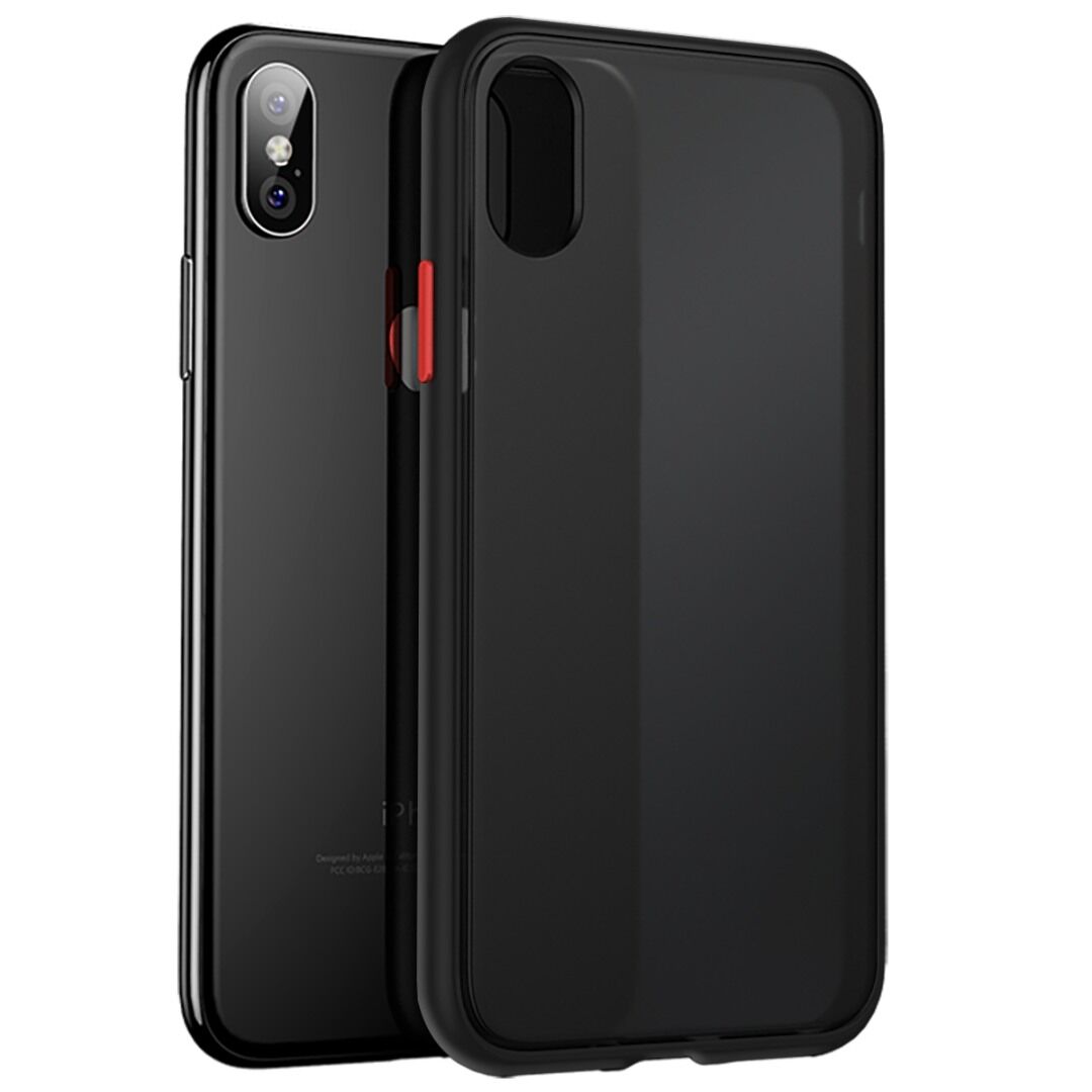 BİKAPAK ELIT ENIGMA IPHONE XS/X SİYAH KAPAK
