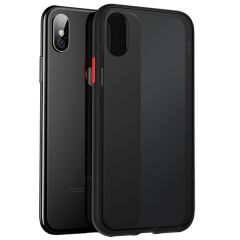 BİKAPAK ELIT ENIGMA IPHONE XS/X SİYAH KAPAK