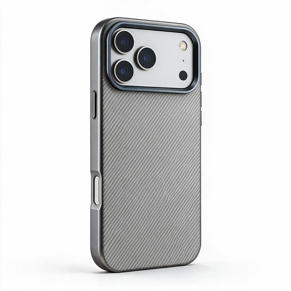 BİKAPAK MAGCARBON IPHONE 18 PRO/17 PRO GRİ KAPAK