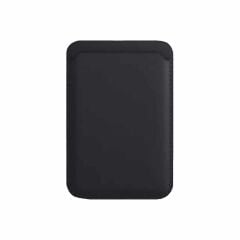 BİDERİ MAGSAFE DERİ CÜZDAN SİYAH