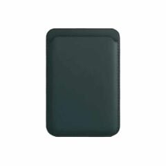 BİDERİ MAGSAFE DERİ CÜZDAN YEŞİL