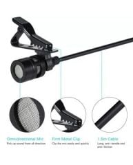 E2M DC-C5 SİYAH 3.5M MİKROFON