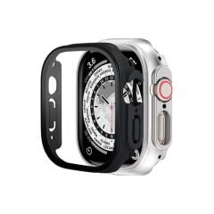 BİNANO APPLE WATCH 8 ULTRA 49MM SENSE KASA VE EKRAN KORUYUCU SİYAH
