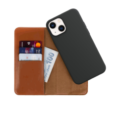 BİKAPAK LUXURY IPHONE 7/8/SE KAHVERENGÜ CZDAN KILIF
