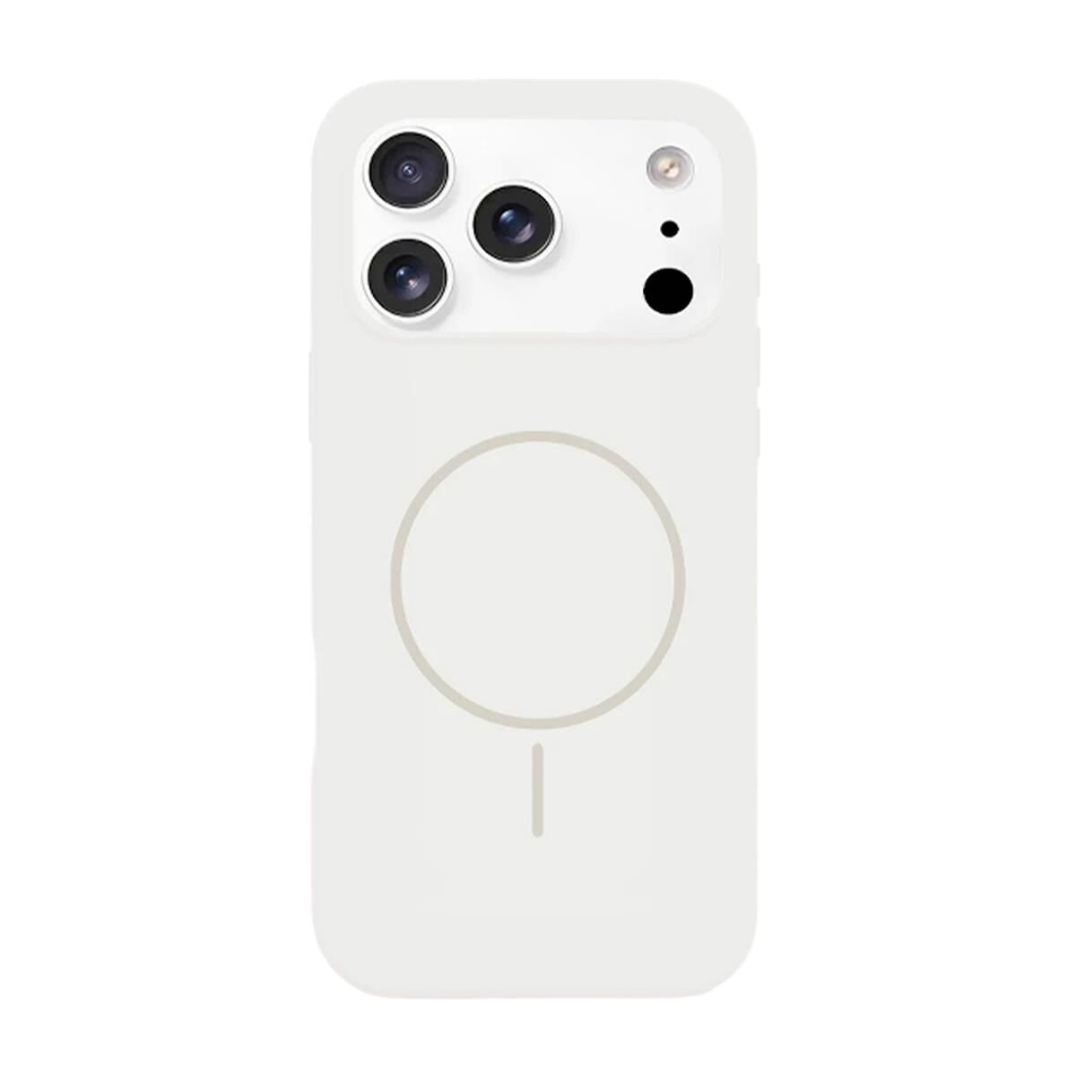 BİKAPAK MAGSENSE IPHONE 17 PRO MAX BEYAZ KAPAK