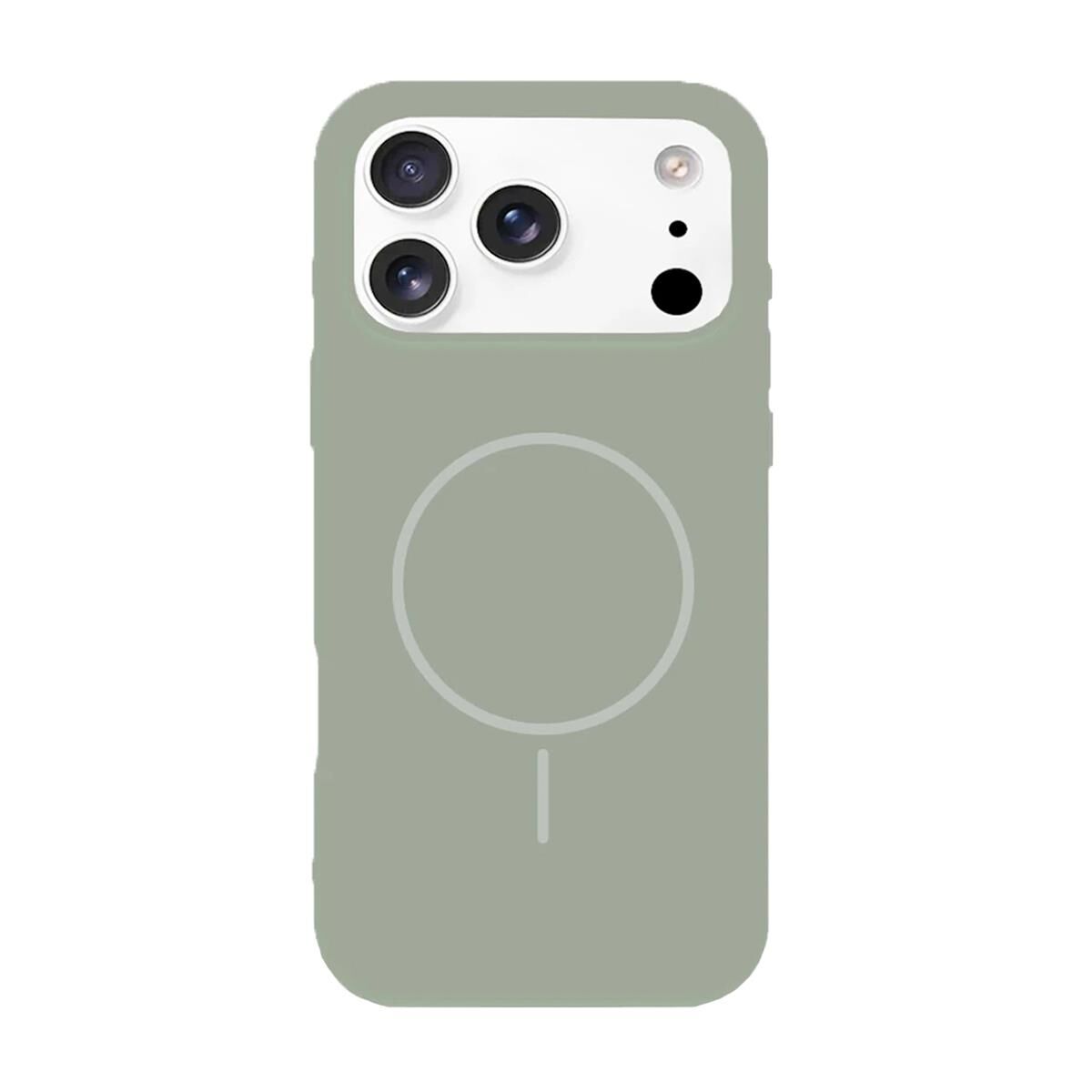 BİKAPAK MAGSENSE IPHONE 17 PRO MAX TİTANYUM GRİ KAPAK