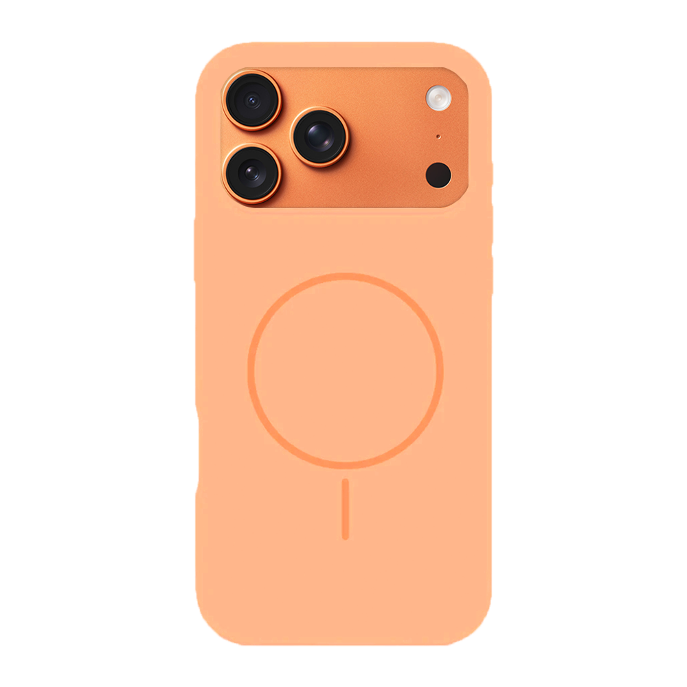 BİKAPAK MAGSENSE IPHONE 17 PRO MAX TURUNCU KAPAK