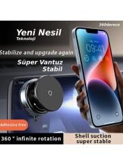 E2M K009 Vakum Özellikli Magnetik Telefon Tutucu
