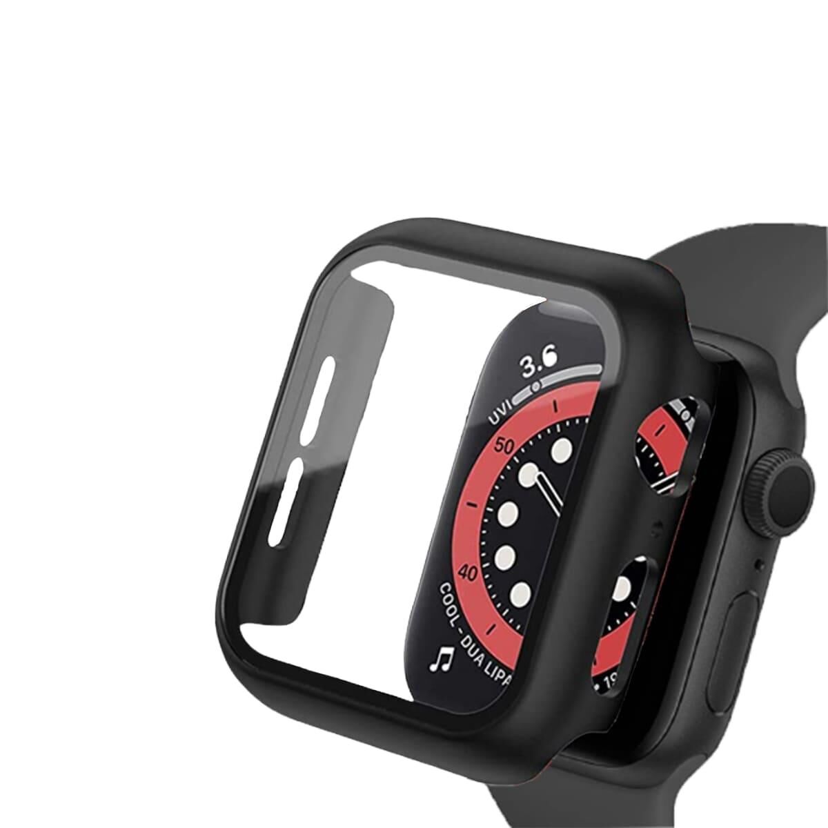 BİNANO APPLE WATCH 8 45MM SENSE KASA VE EKRAN KORUYUCU SİYAH