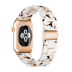 E2M Apple Watch 42-44mm KRD-25 Resin Kirli Beyaz Kordon