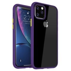 BİKAPAK ELIT SHINE IPHONE 11 PRO MOR KAPAK