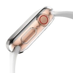 BİNANO APPLE WATCH 42MM SİLİKON KASA VE EKRAN KORUYUCU ŞEFFAF