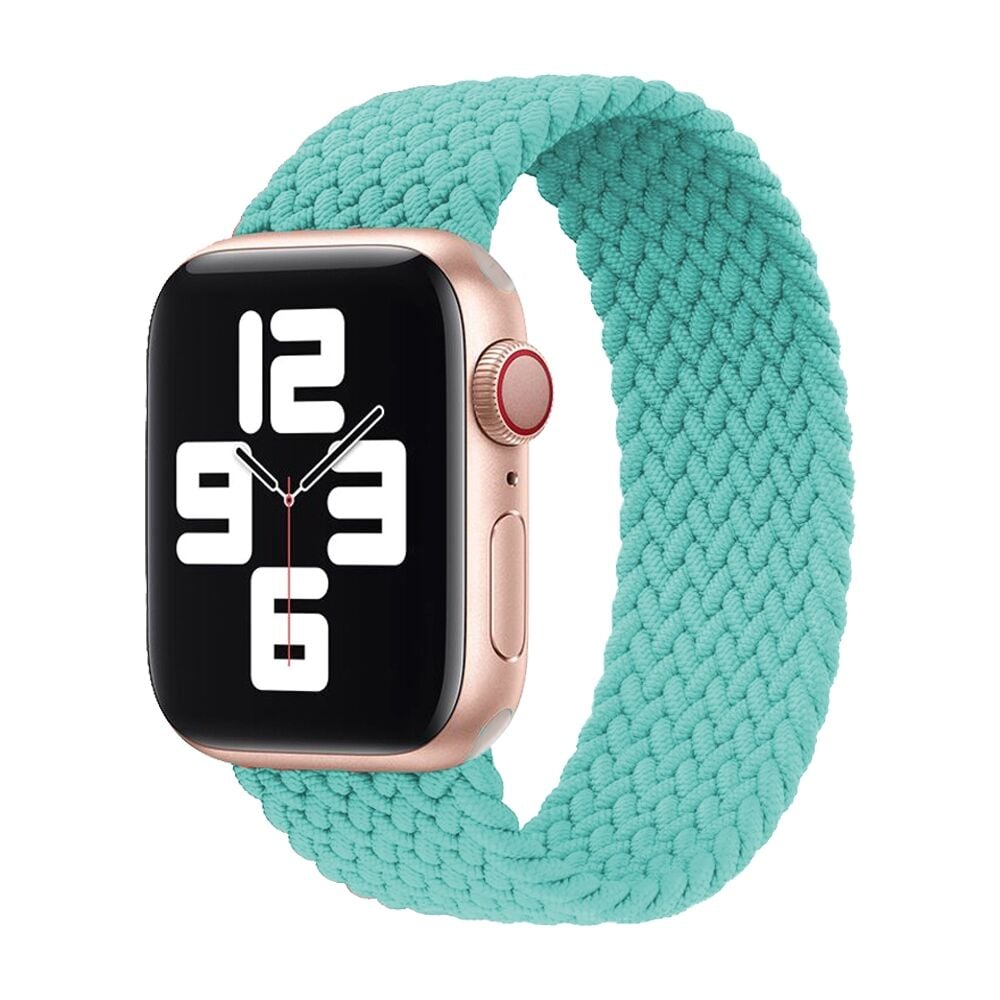 E2M Apple Watch 42-44mm KRD-15 Örgü Turkuaz Kordon