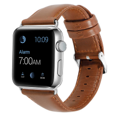 E2M APPLE WATCH 42-44MM KRD-10 DERI KAHVERENGI KORDON