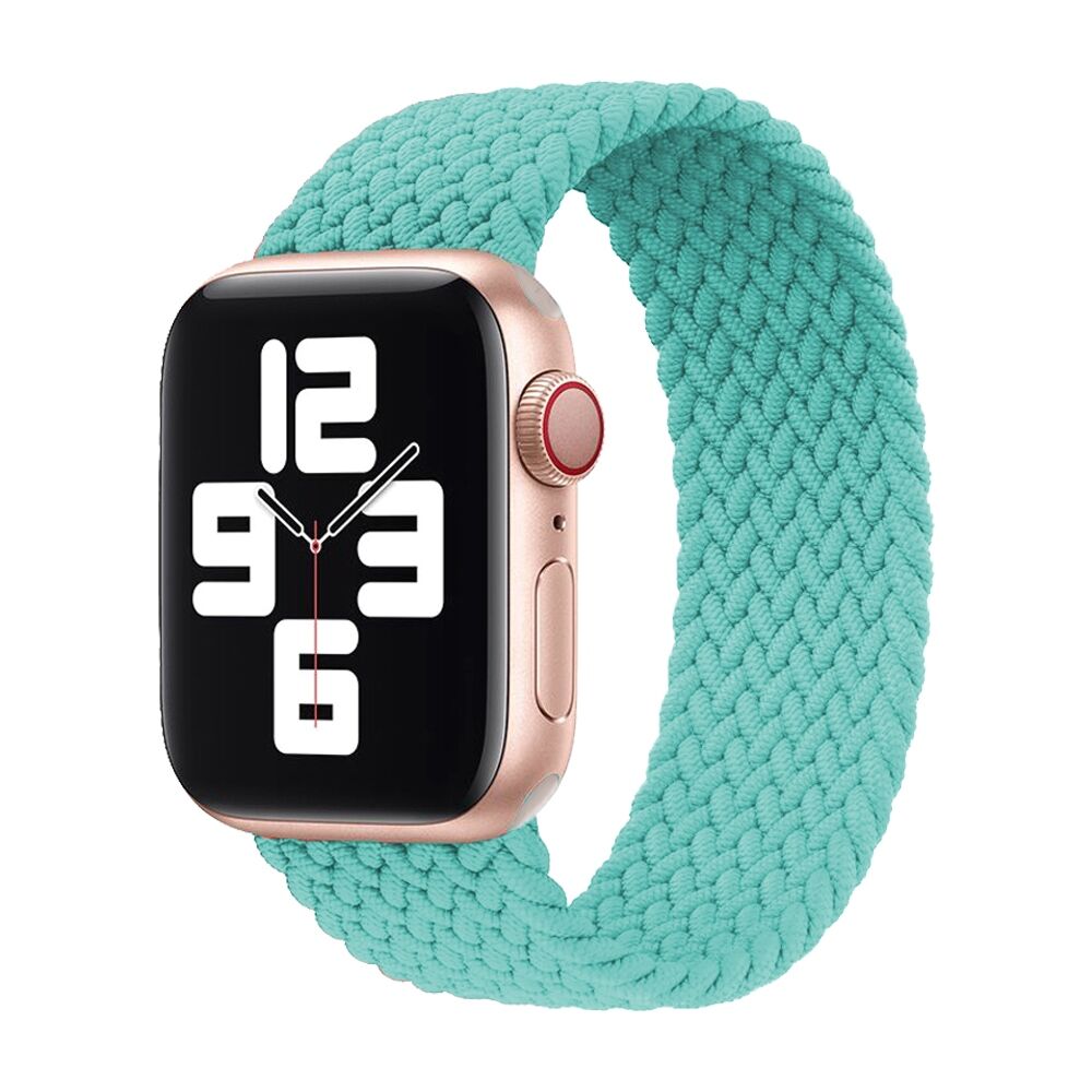 E2M Apple Watch 38-40mm KRD-15 Örgü Turkuaz Kordon