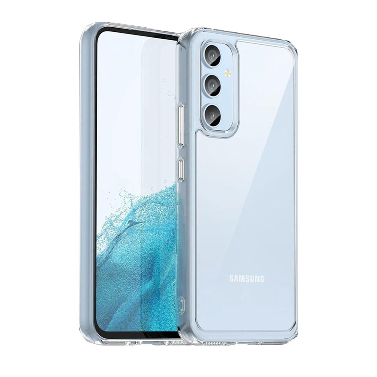 BİKAPAK ECO SİLİKON SAMSUNG A16 ŞEFFAF KAPAK