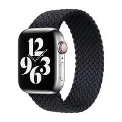 E2M Apple Watch 38-40mm KRD-15 Örgü Füme Kordon L Beden