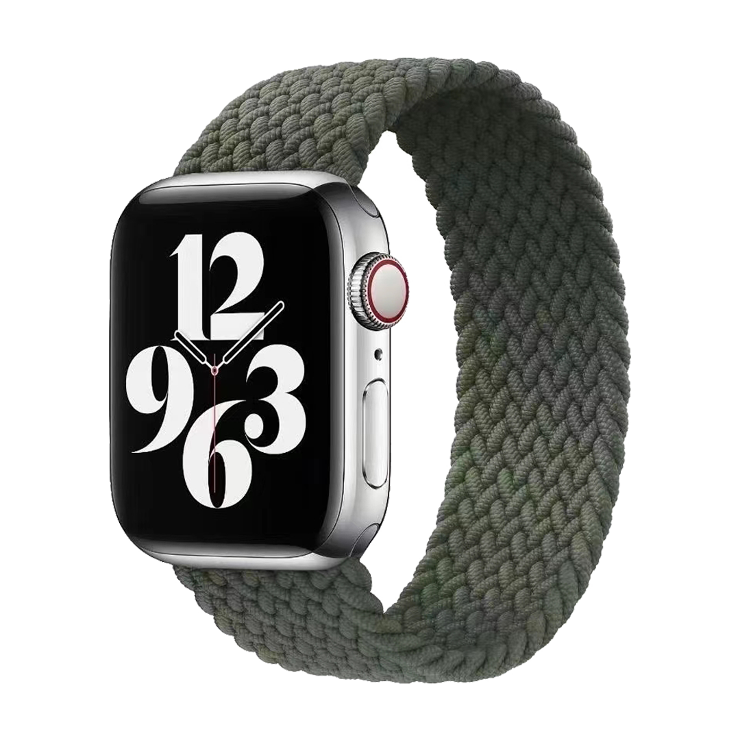 E2M Apple Watch 38-40mm KRD-15 Örgü Haki Kordon L