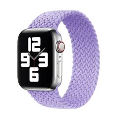 E2M Apple Watch 42-44mm KRD-15 Örgü Lila Kordon M