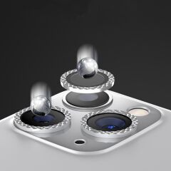 BİNANO METAL RİNG IPHONE 12 PRO MAX KAMERA KORUYUCU DİAMOND