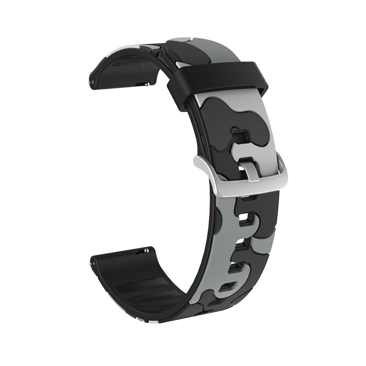 E2M Samsung Watch 22mm KRD-24 Kamuflaj Gri Kordon