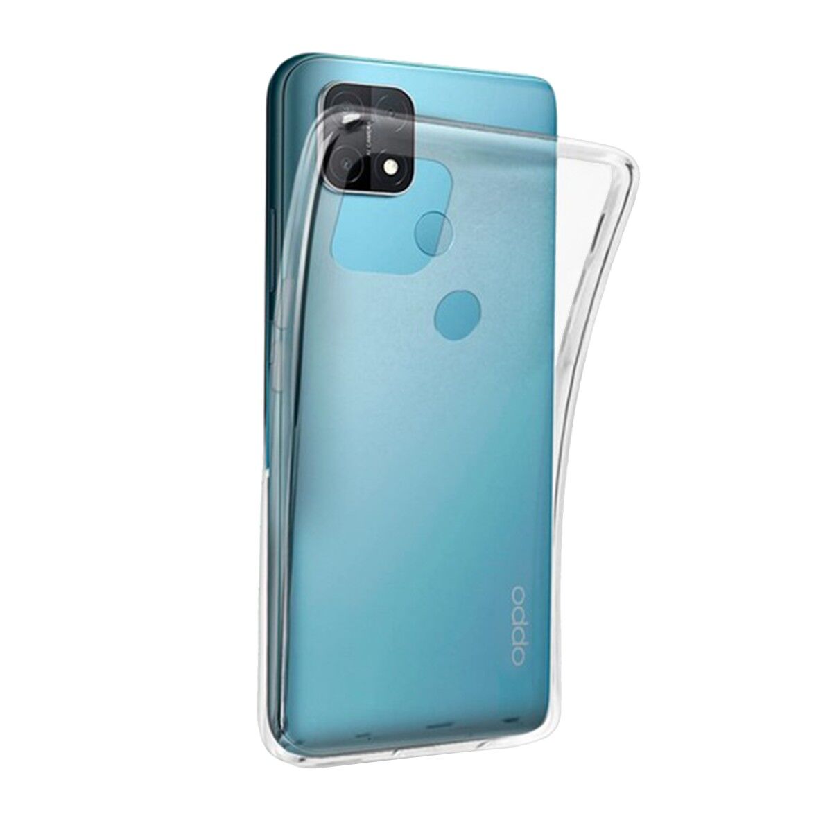 BİKAPAK ECO SİLİKON OPPO A15S ŞEFFAF KAPAK