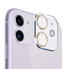 BİNANO IPHONE 11/12 MİNİ 3D PRO RETRO GOLD CAMERA