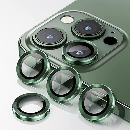 Binano Metal Ring Iphone 11 Pro/11 Pro Max Koyu Yeşil Kamera Koruyucu