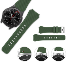 E2M HUAWEI WATCH 20MM KRD-12 FRONTİER SİLİKON KIRMIZI KORDON