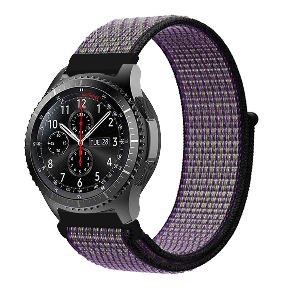 E2M Huawei Watch 20mm KRD-03 Hasır Menekşe Kordon