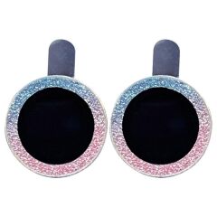 BİNANO IPHONE 11/12 MİNİ DIAMOND KARIŞIK PEMBE CAMERA KORUYUCU
