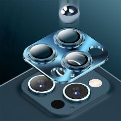 BİNANO IPHONE 12 PRO MAX 3D PRO KOYU YEŞİL CAMERA