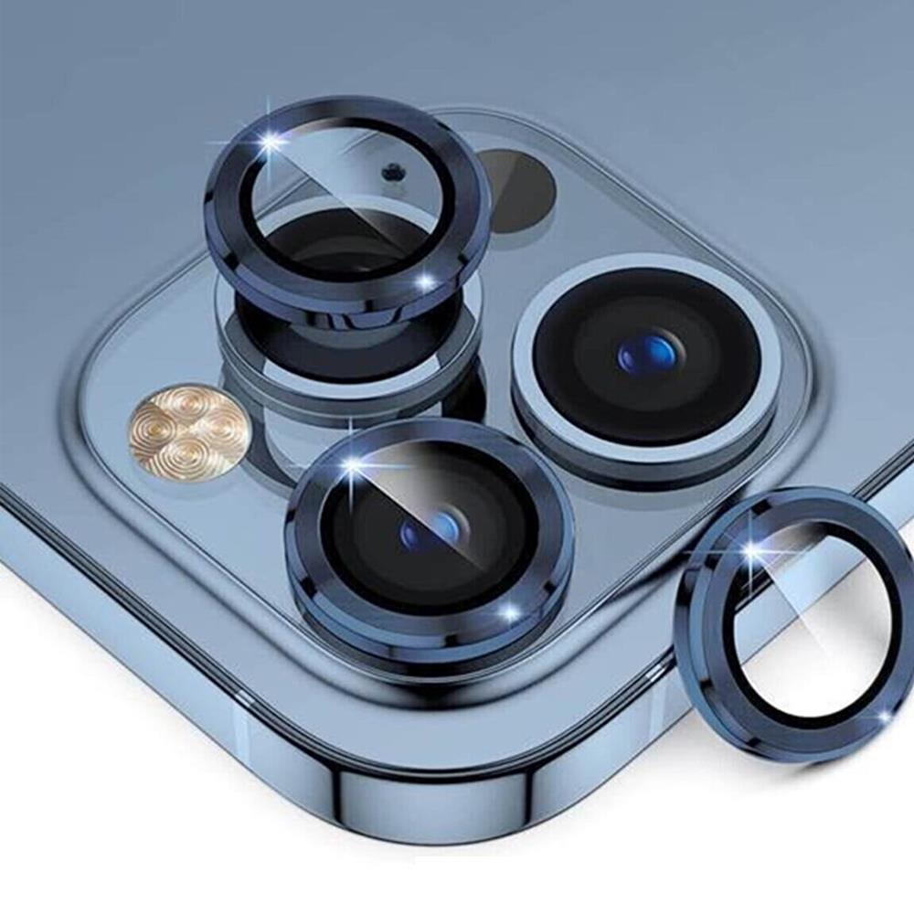 BİNANO METAL RİNG IPHONE 12 PRO KAMERA KORUYUCU LACİVERT
