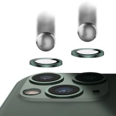 BİNANO METAL RİNG IPHONE 12 PRO KAMERA KORUYUCU LACİVERT