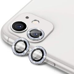 BİNANO IPHONE 11/12 MİNİ DIAMOND SİYAH CAMERA KORUYUCU
