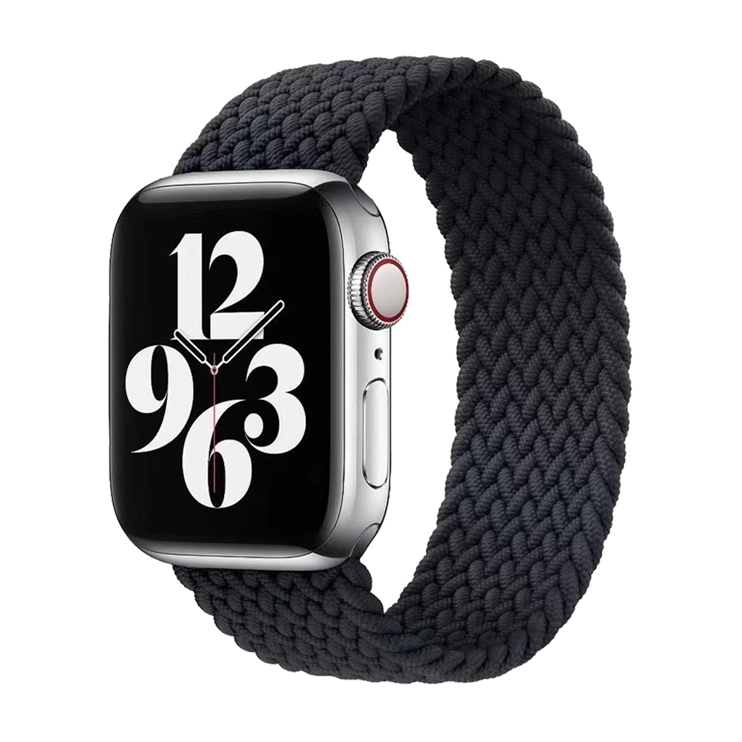 E2M Apple Watch 38-40mm KRD-15 Örgü Siyah Kordon M